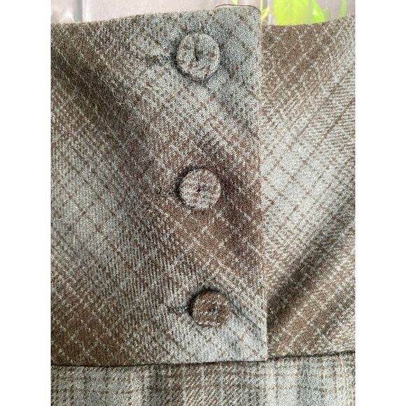 Gap Blue And Black Wool Blend Cap Sleeve Fully Lined Sheath Jumper With Pockets - Picture 5 of 10